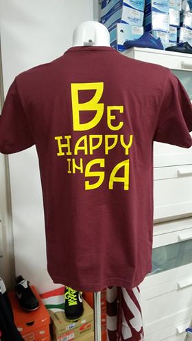 TShirt  Be Happy in SA