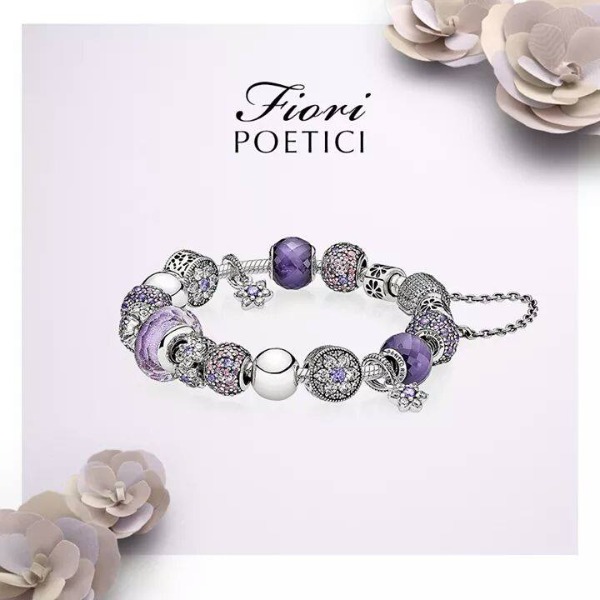 bracciale fiori poetici pandora bracciale fiori poetici pandora
