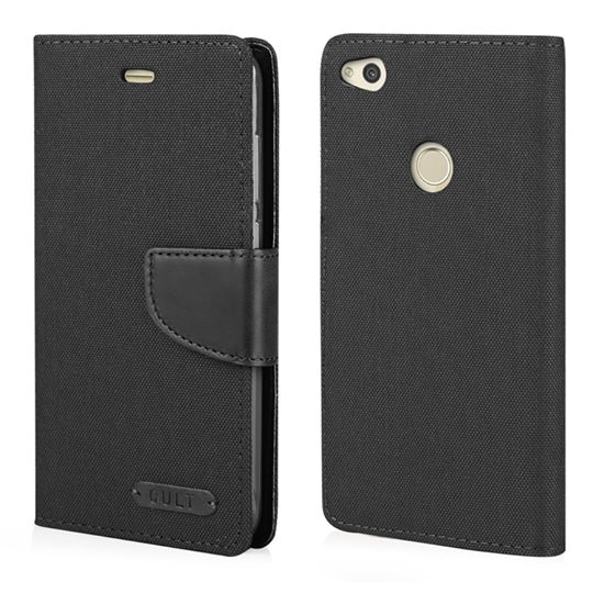 Custodia Tessuto Fancy Canvas Flip con porta carte per Huawei P8 / P9 Lite 2017 6,90€