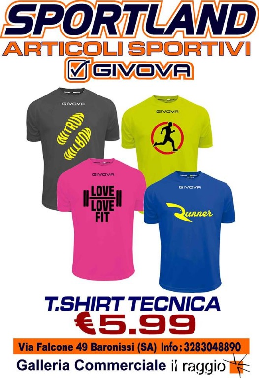 T-Shirt tecnica 5,99 €