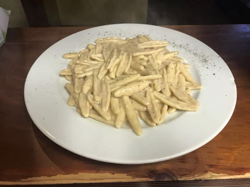 Cortecce cacio e pepe