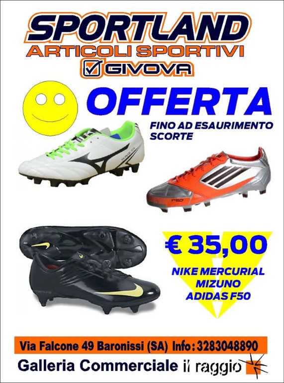 SUPER OFFERTA SCARPE CALCIO € 35