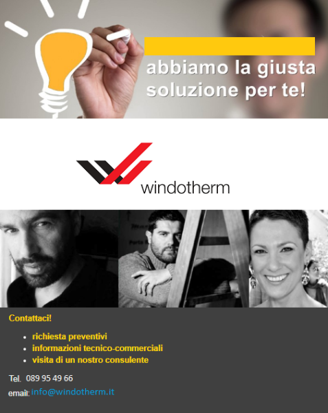 Le migliori porte blindate presso Windotherm 