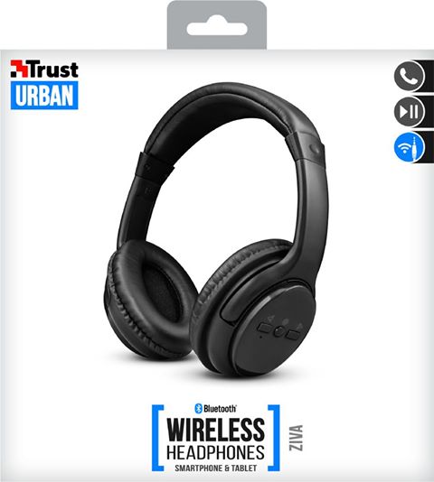 Cuffie Stereo Bluetooth Trust Ziva Urban Nero 22455 € 14,90