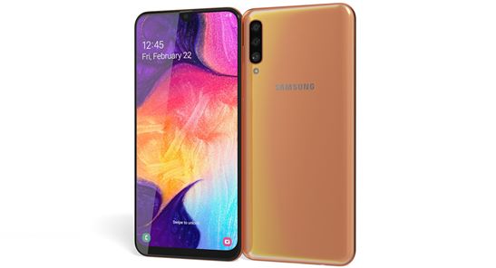 Smartphone Samsung Galaxy A50 SM-A505FN/DS Coral TIM 128GB/4G LTE/OctaCo € 289,90