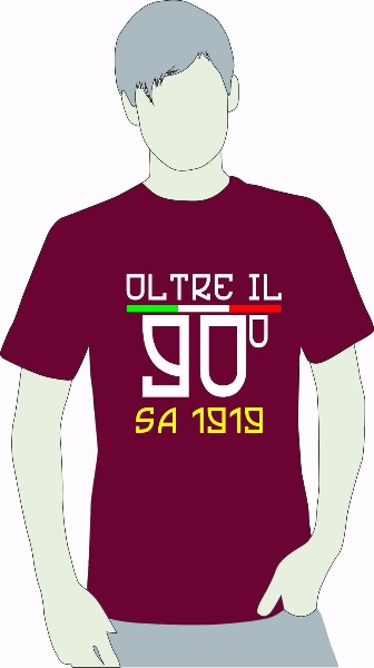 Nuova T-shirt Oltre il 90esimo