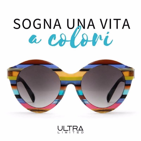 Occhiali ULTRA LIMITED. Colore, Unicità, Artigianalità