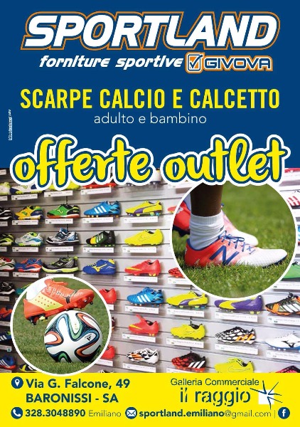 Offerte Outlet Scarpe Calcio e Calcetto 