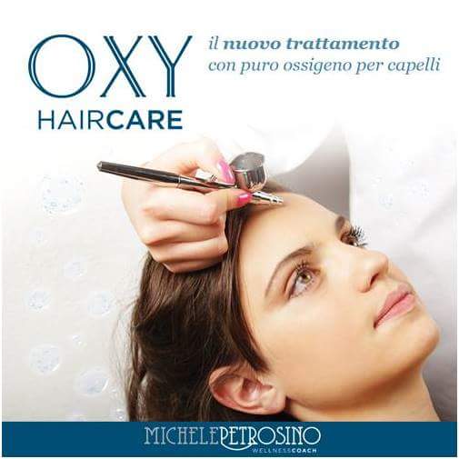 OXY HAIRCARE il nuovo trattamento con puro ossigeno per capelli