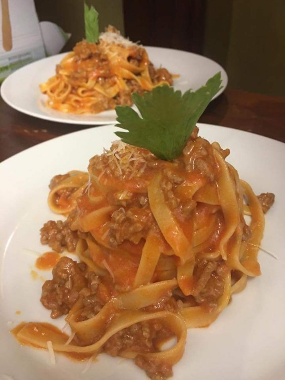 Tagliatelle alla bolognese