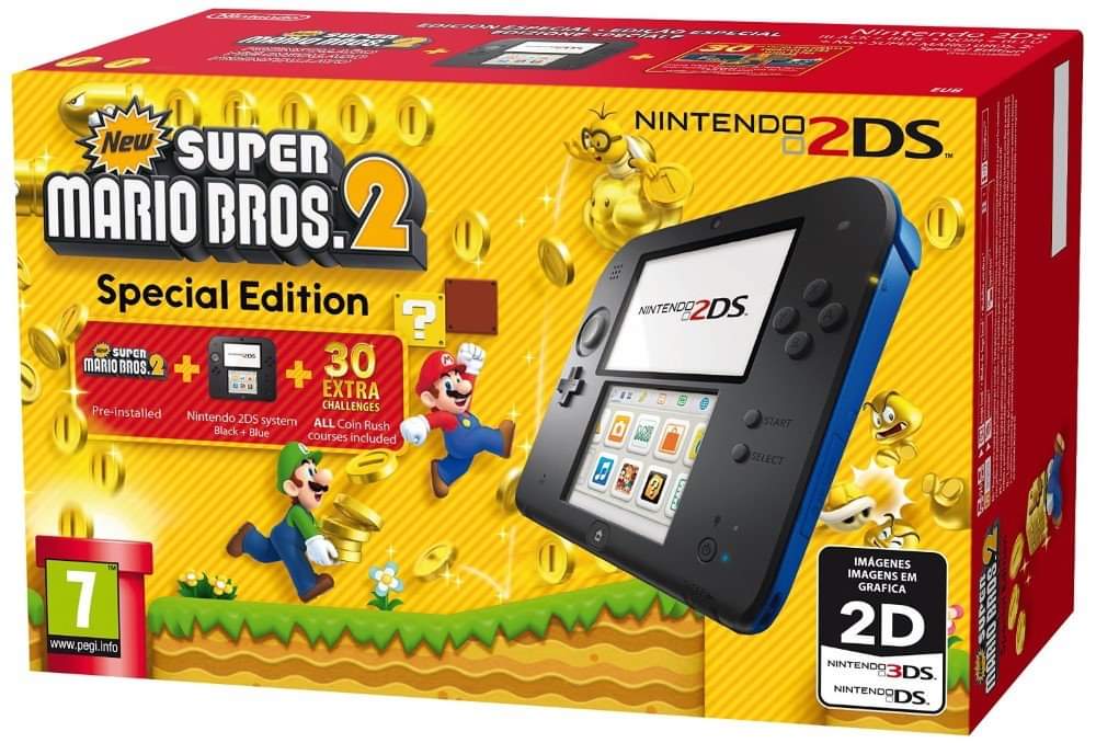 Offerta SOTTOCOSTO - Nintendo 2DS con Super Mario Bros 2 €89.99