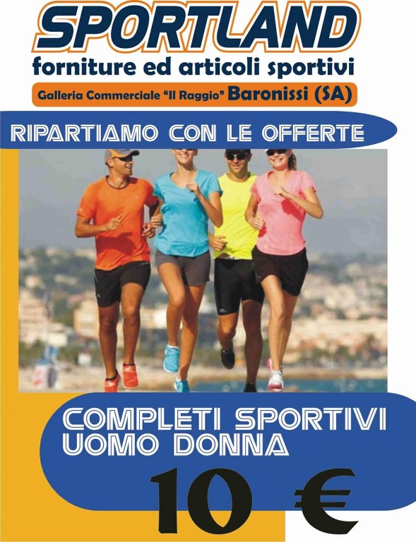 Completi sportivi uomo donna 10€