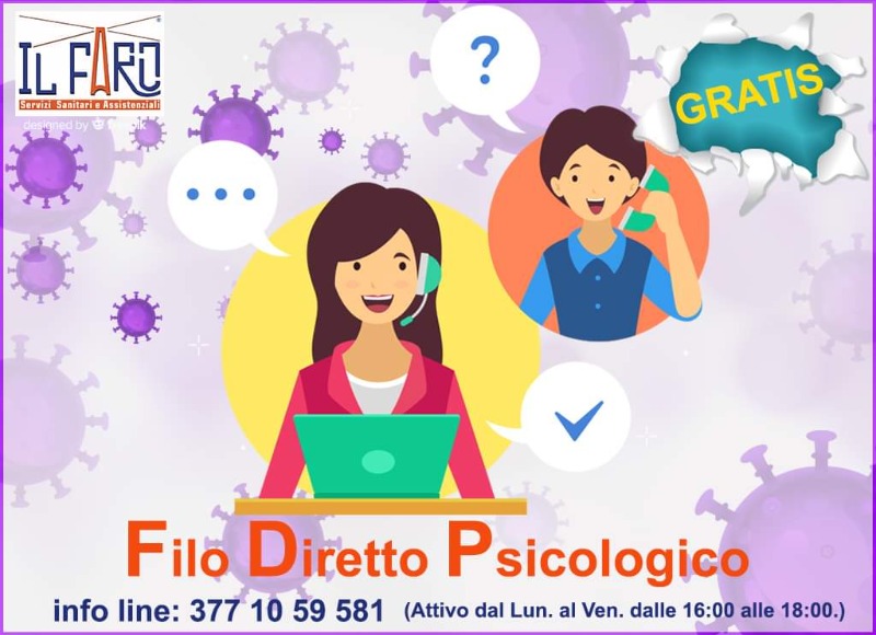 SUPPORTO PSICOLOGICO GRATUITO