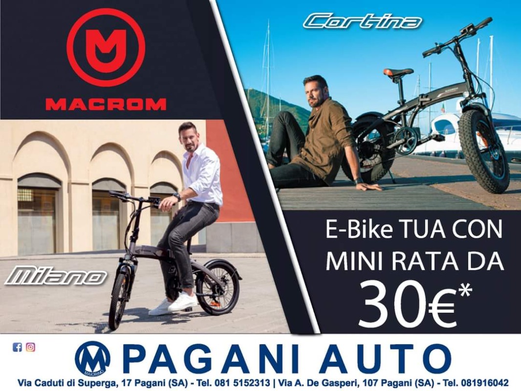 E-bike tua con mini rata da 30€