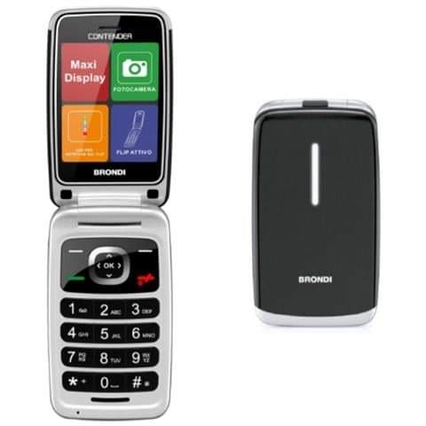 Telefono cellulare con numeri grandi Brondi Contender €49.99