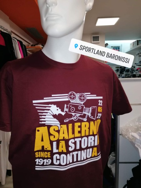 T-shirt La Storia Continua - Salernitana
