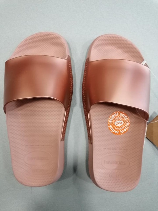 HAVAIANAS SLIDE W METALLIC