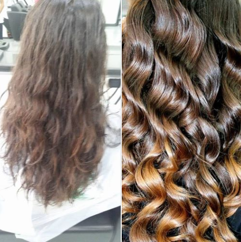 BALAYAGE CON OSMOSY THERAPY,CASTANO AVANA CALDO DORATO 