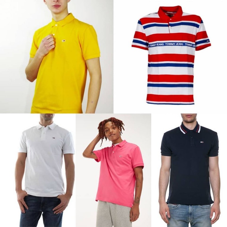 Tommy Jeans...polo Summer collection in 12 colori...da 49.90