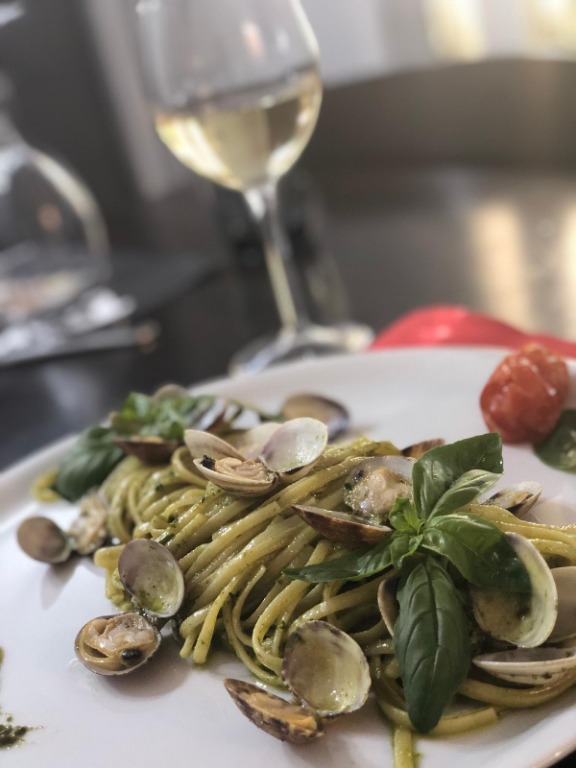 Le nostre Linguine Pesto e Vongole