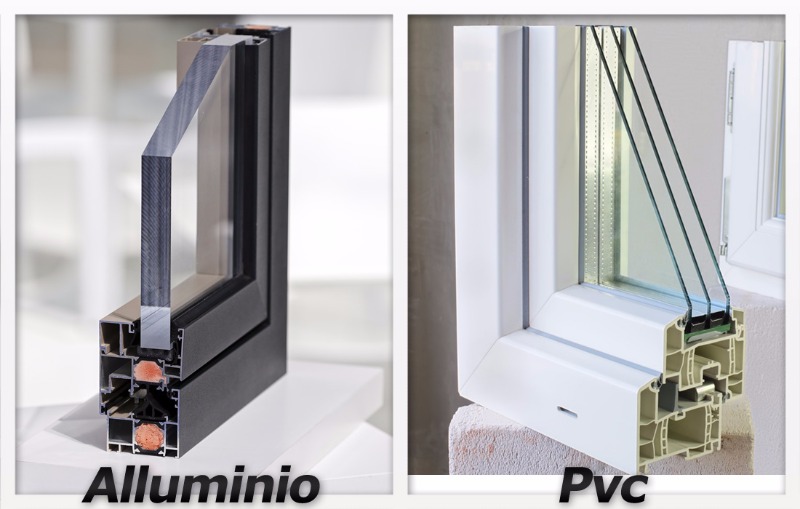 Alluminio o pvc? 