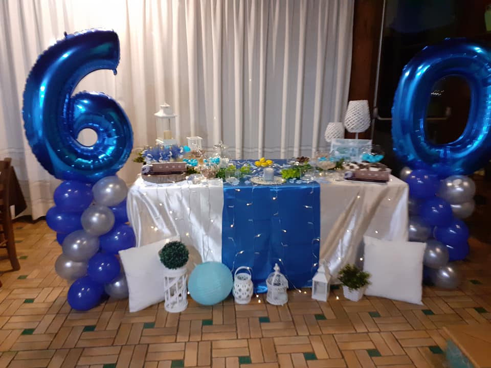 Festeggia i tuoi 60 anni... decorazioni a tema