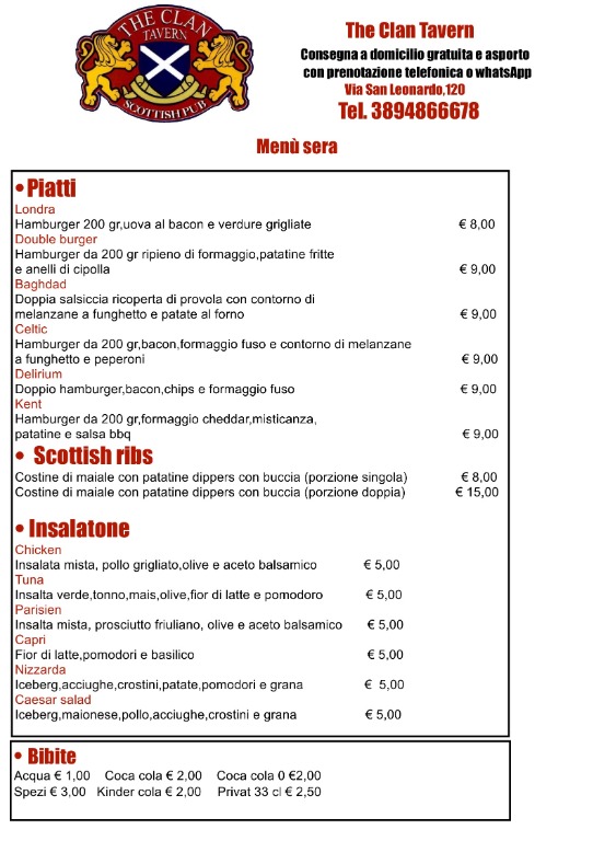 Da Lunedì 11 Maggio torniamo per farvi deliziare le nostre squisitezze